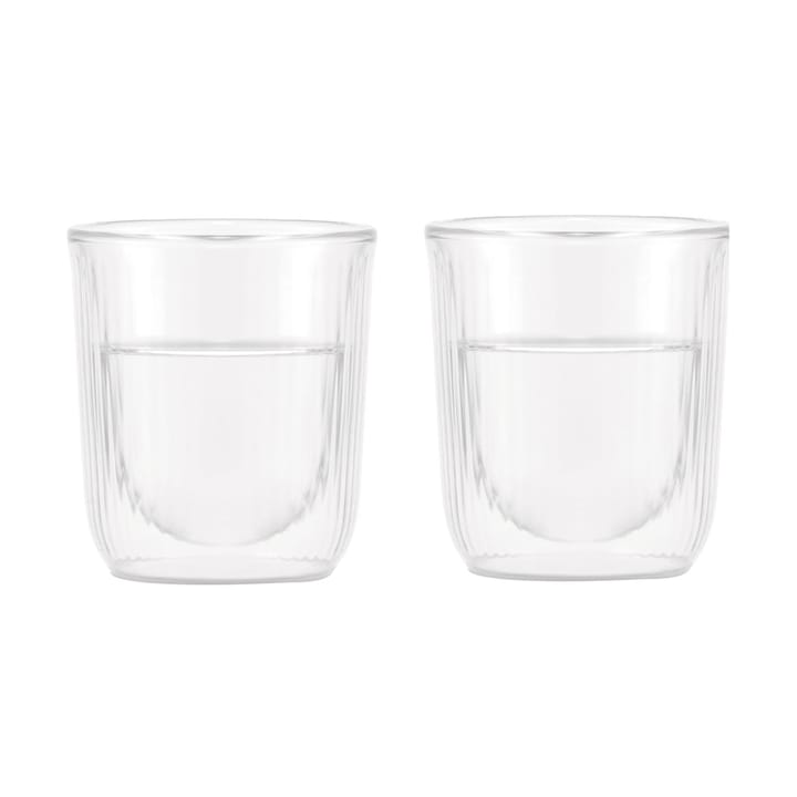 Verre à saké à double paroi Douro 14,5 cl Lot de 2, Clair Bodum