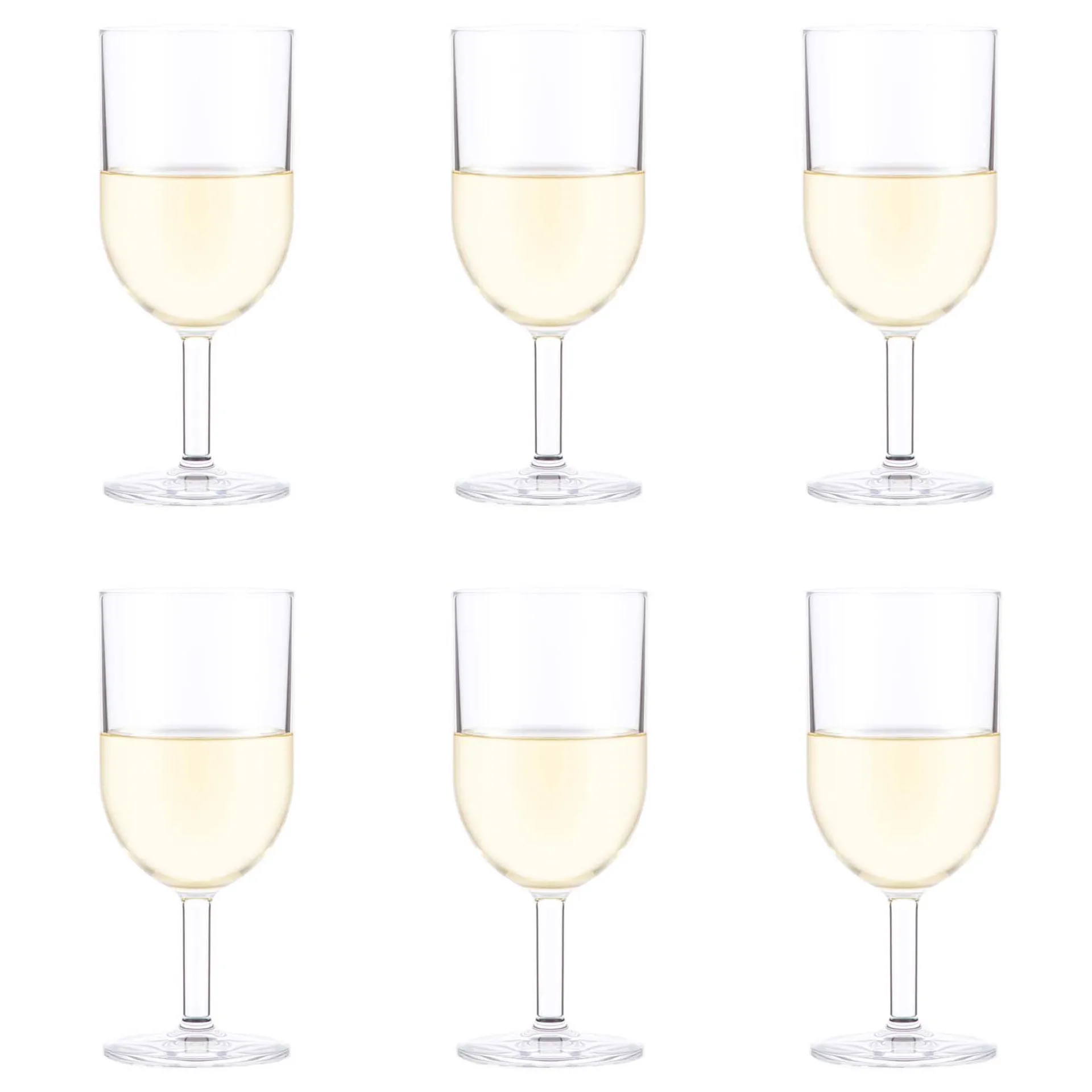 Verre à vin blanc Oktett Lot de 6, 23 cl Bodum
