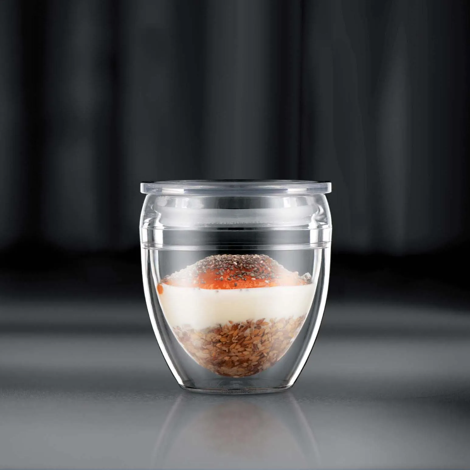 Verre double paroi Pavina To Go Lot de 2, 25 cl Bodum