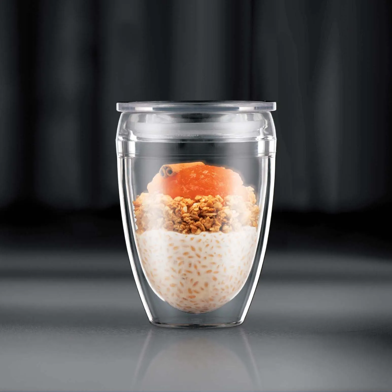 Verre double paroi Pavina To Go Lot de 2, 35 cl Bodum