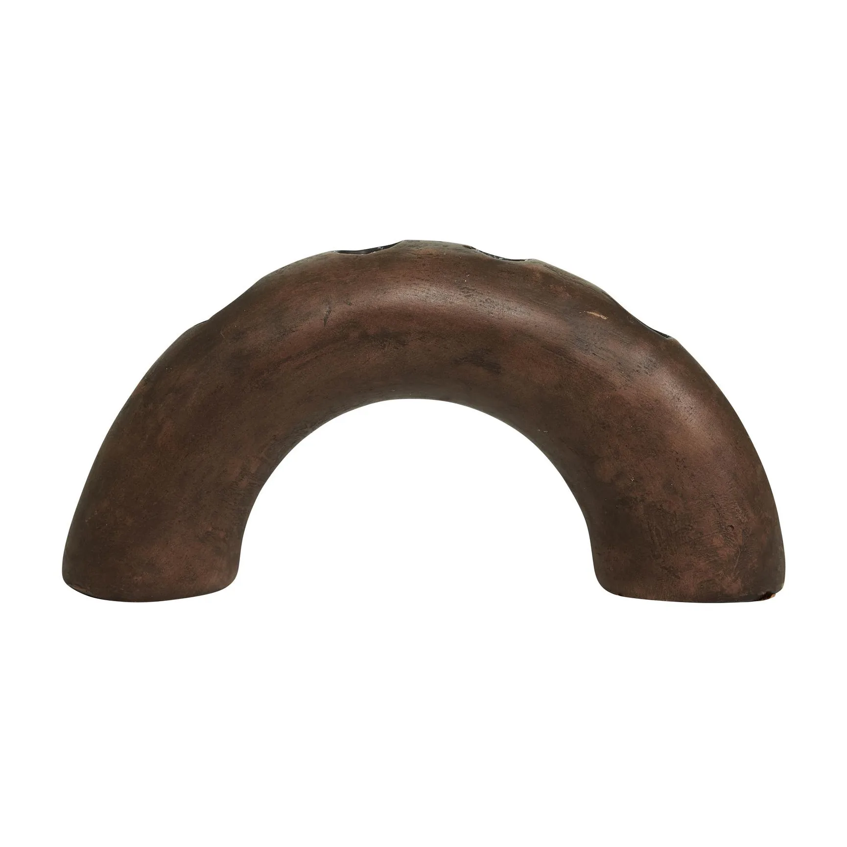 Bougeoir de l'avent Arcus 26 cm, Marron Boel & Jan