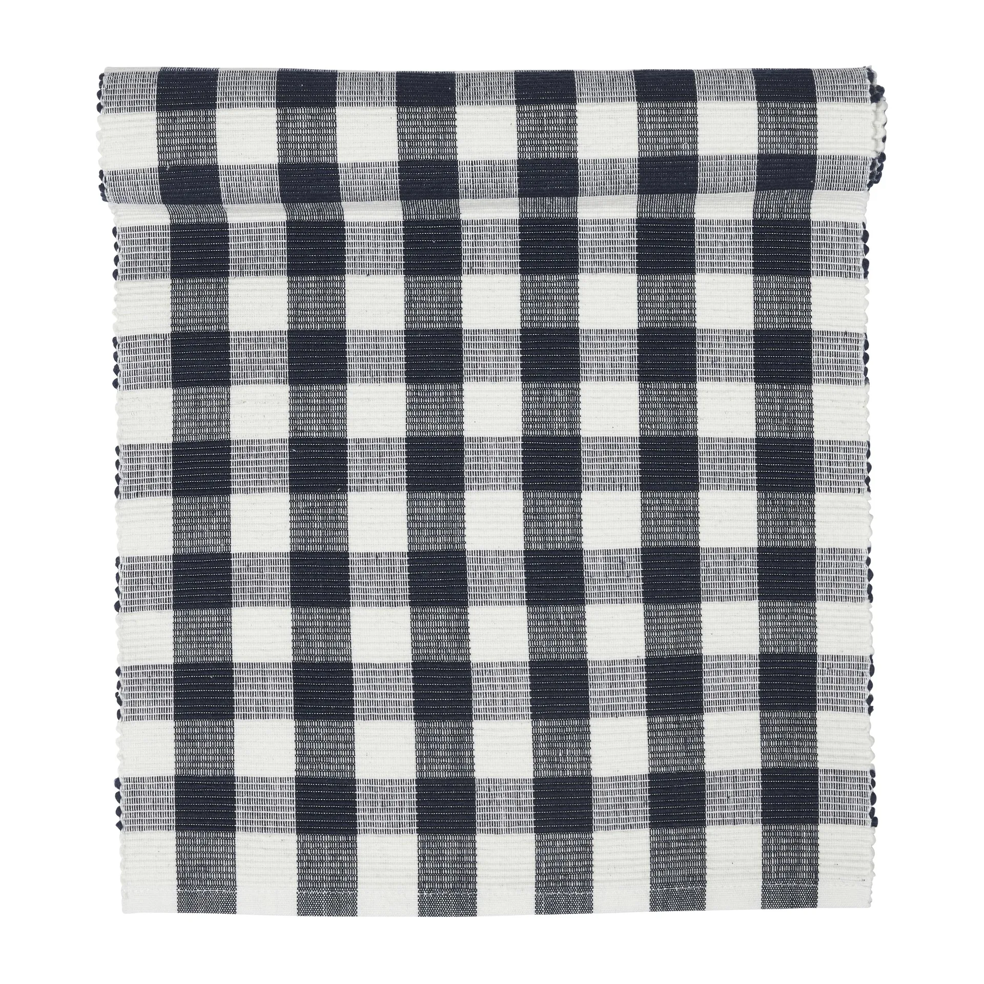 Chemin de table Grete 35x120 cm, Bleu Boel & Jan