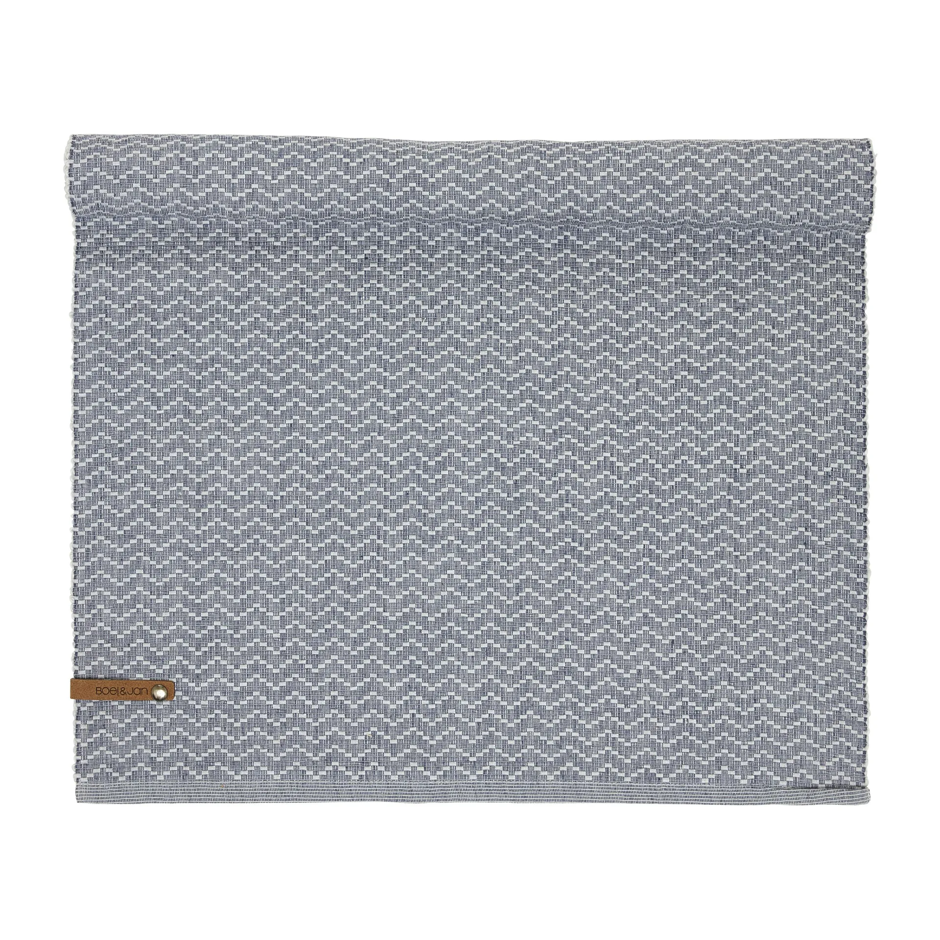 Chemin de table Grissleham 40x140 cm, Bleu Boel & Jan