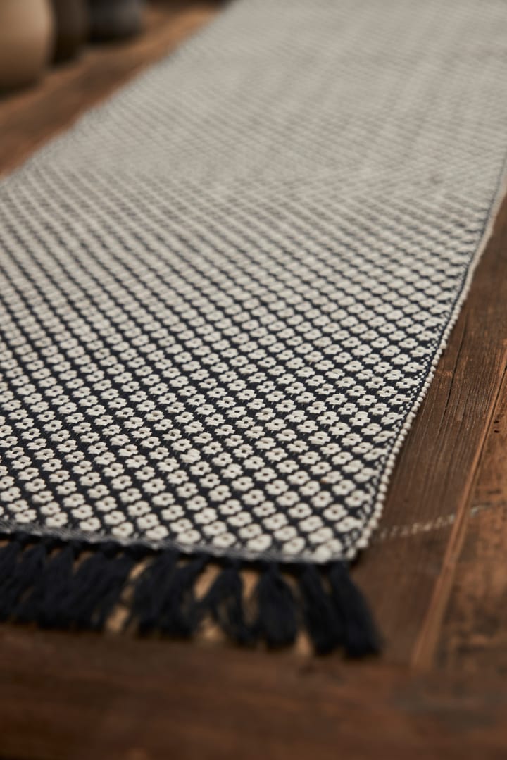Chemin de table Roslagen 35x120 cm , Bleu Boel & Jan