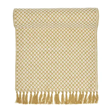 Chemin de table Roslagen 35x120 cm - Jaune - Boel & Jan