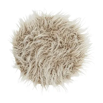 Coussin de chaise Dolly Ø35 cm - Marron - Boel & Jan