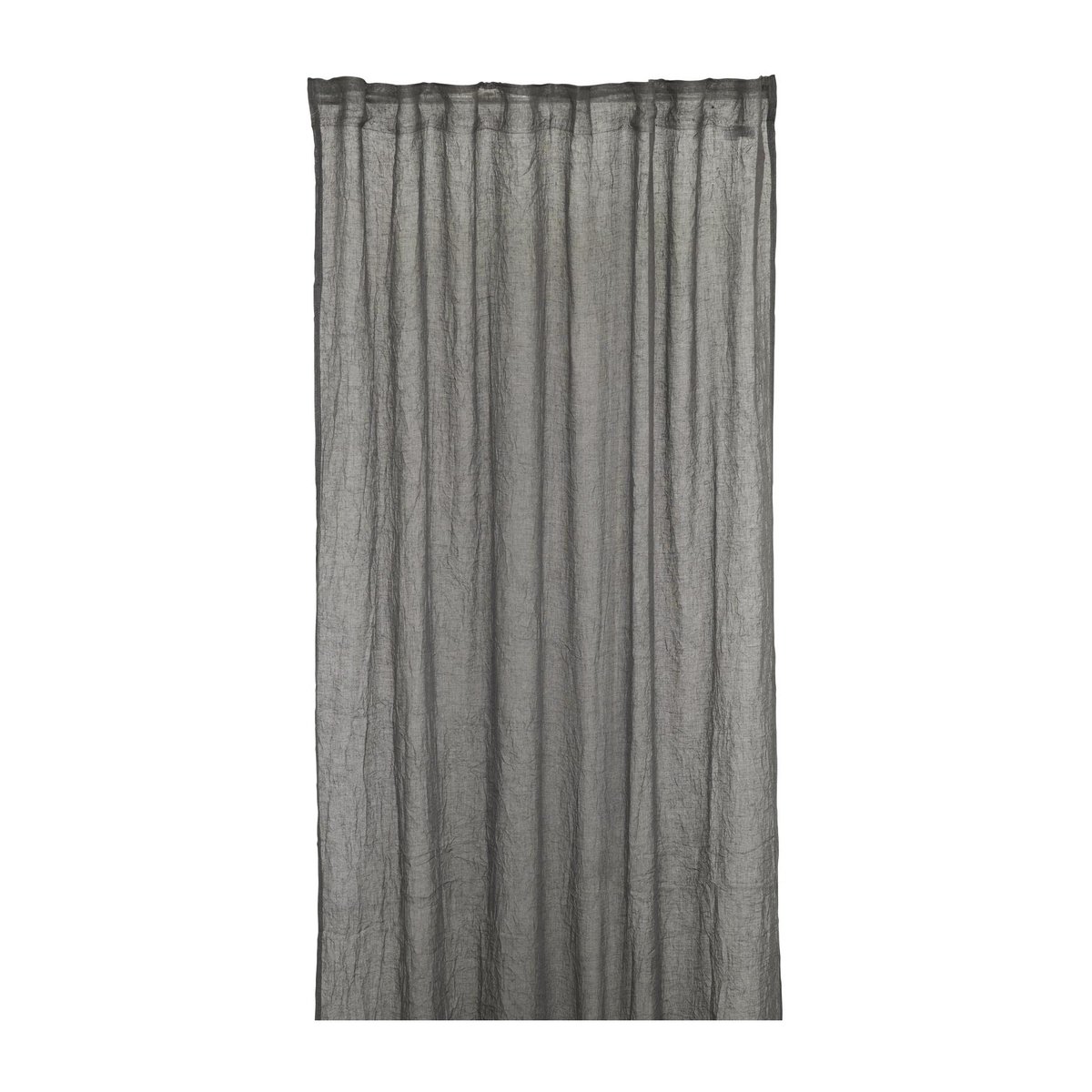 Boel & Jan Ensemble de rideaux Mirja 130x275 cm Noir-gris