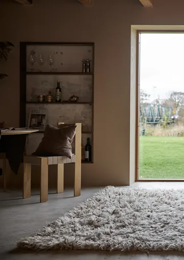 Housse de coussin Astrid 45x45 cm - Marron - Boel & Jan