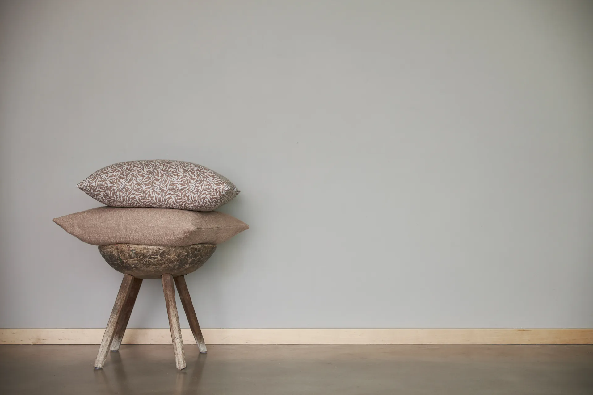 Housse de coussin Ramas 50x50cm, Beige Boel & Jan