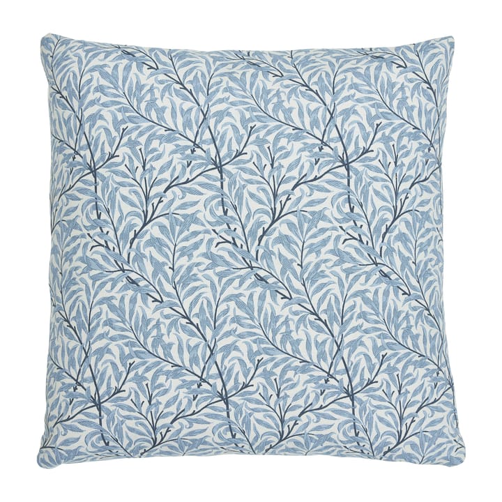 Housse de coussin Ramas 50x50cm - Blanc-bleu clair - Boel & Jan