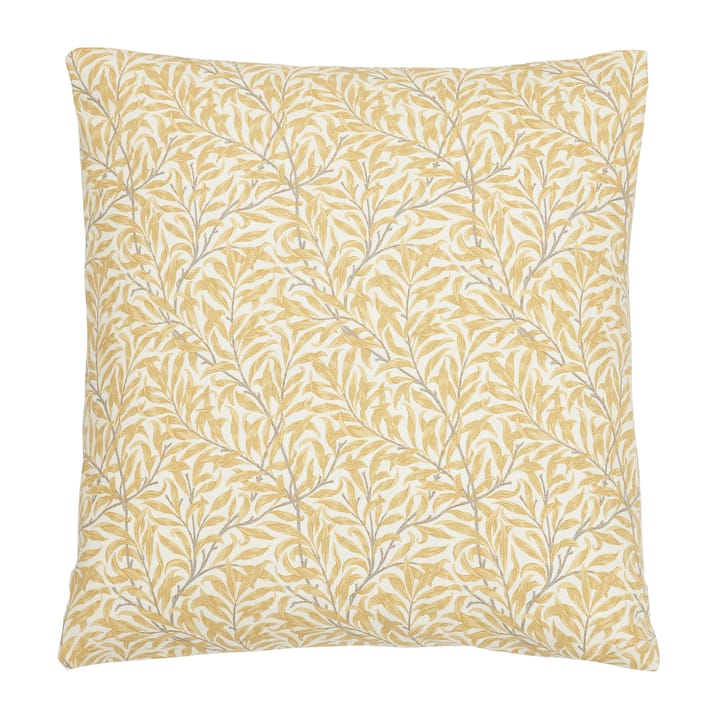 Housse de coussin Ramas 50x50cm - Blanc-jaune - Boel & Jan