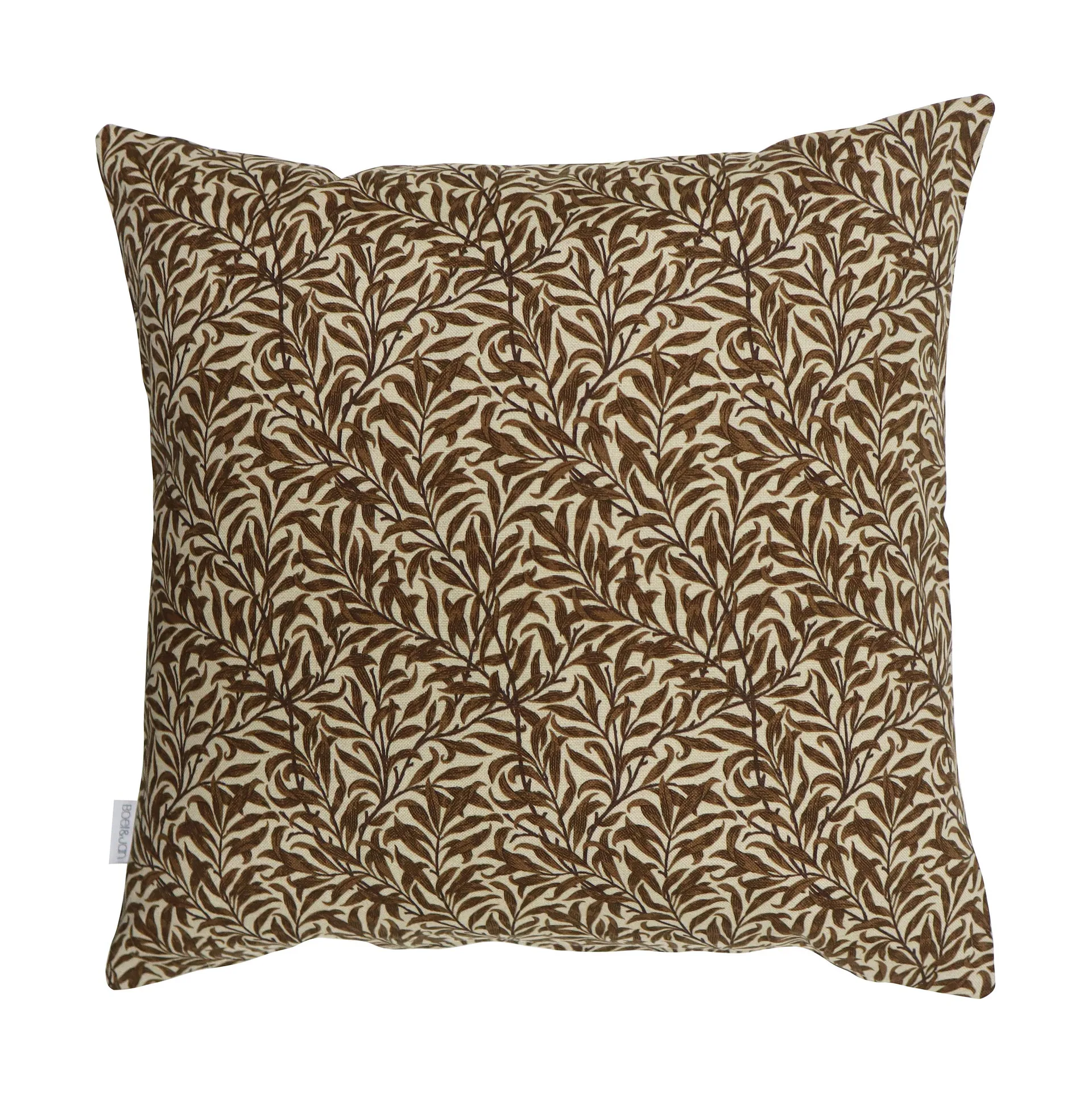 Housse de coussin Ramas 50x50cm, Brun-beige Boel & Jan