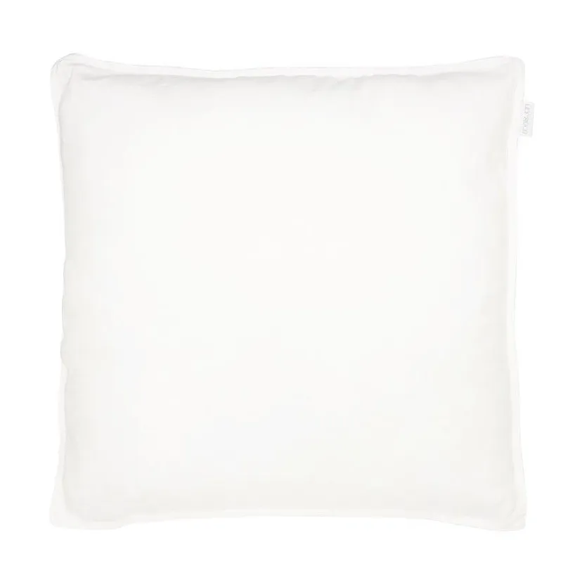 Housse de coussin Sabina 45x45 cm, Blanc Boel & Jan