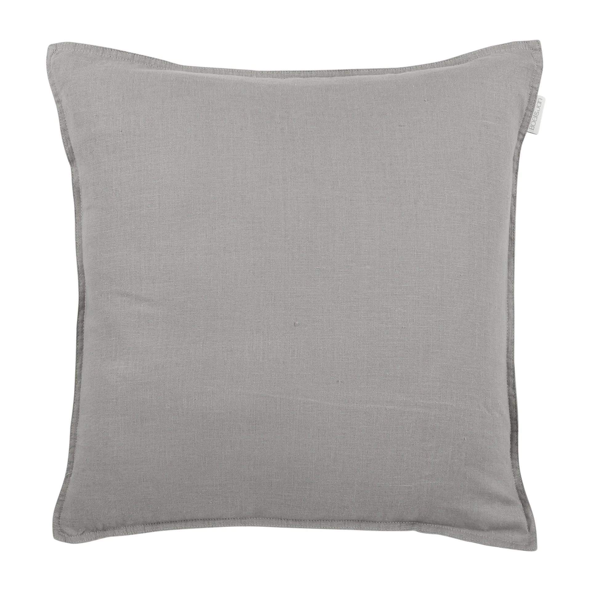 Housse de coussin Sabina 45x45 cm, Gris clair Boel & Jan
