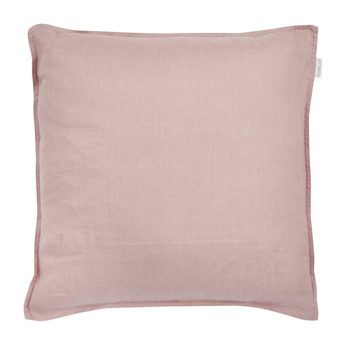 Boel & Jan Housse de coussin Sabina 45x45 cm Rose | Design Scandinave | Housses de coussin | Rose