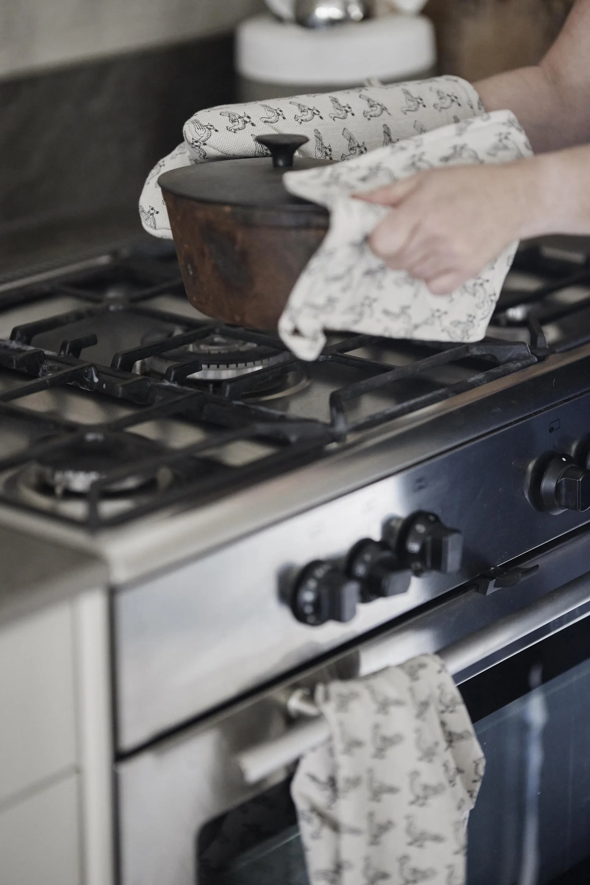 Manique Stina 20x20 cm, lot de 2, Beige Boel & Jan