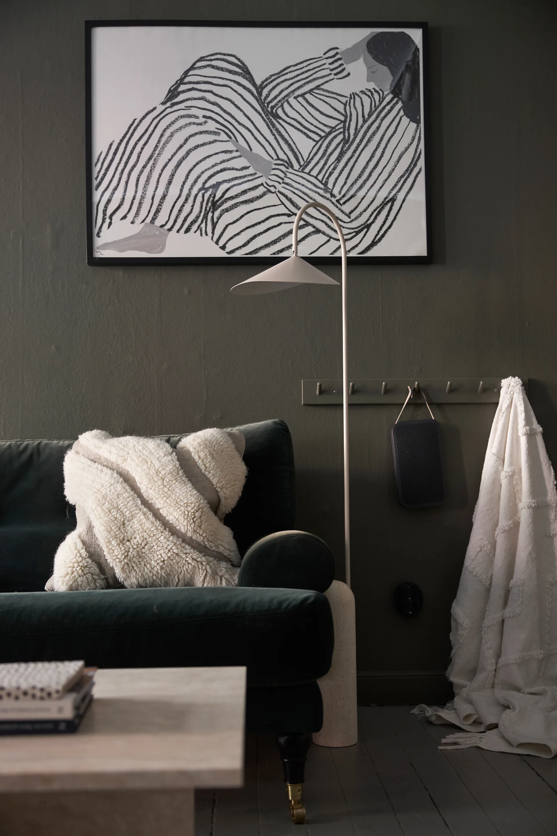 Nappe en coton Tovhult 130x170 cm, Blanc cassé Boel & Jan