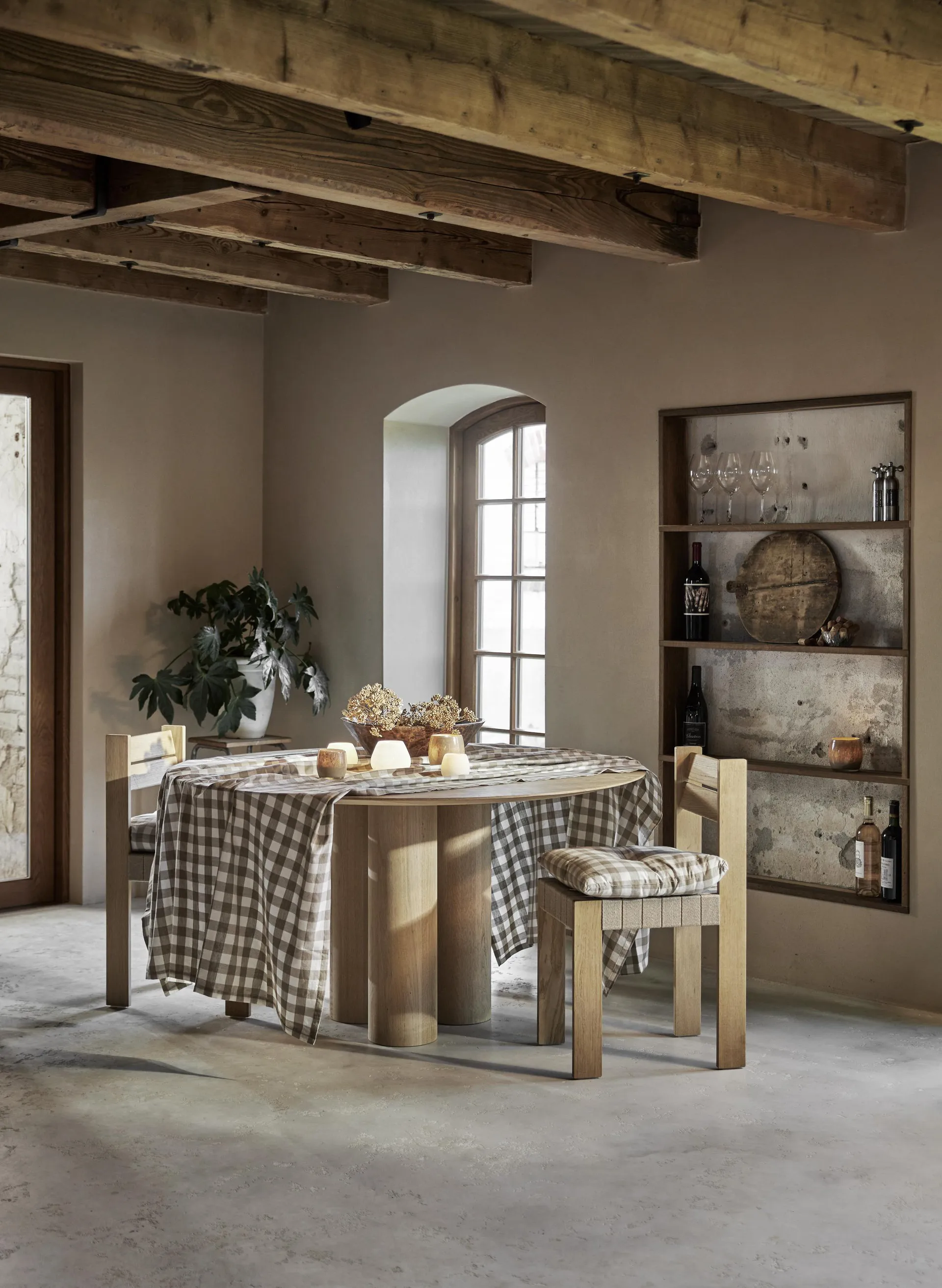 Nappe Grete 135x250 cm, Beige Boel & Jan