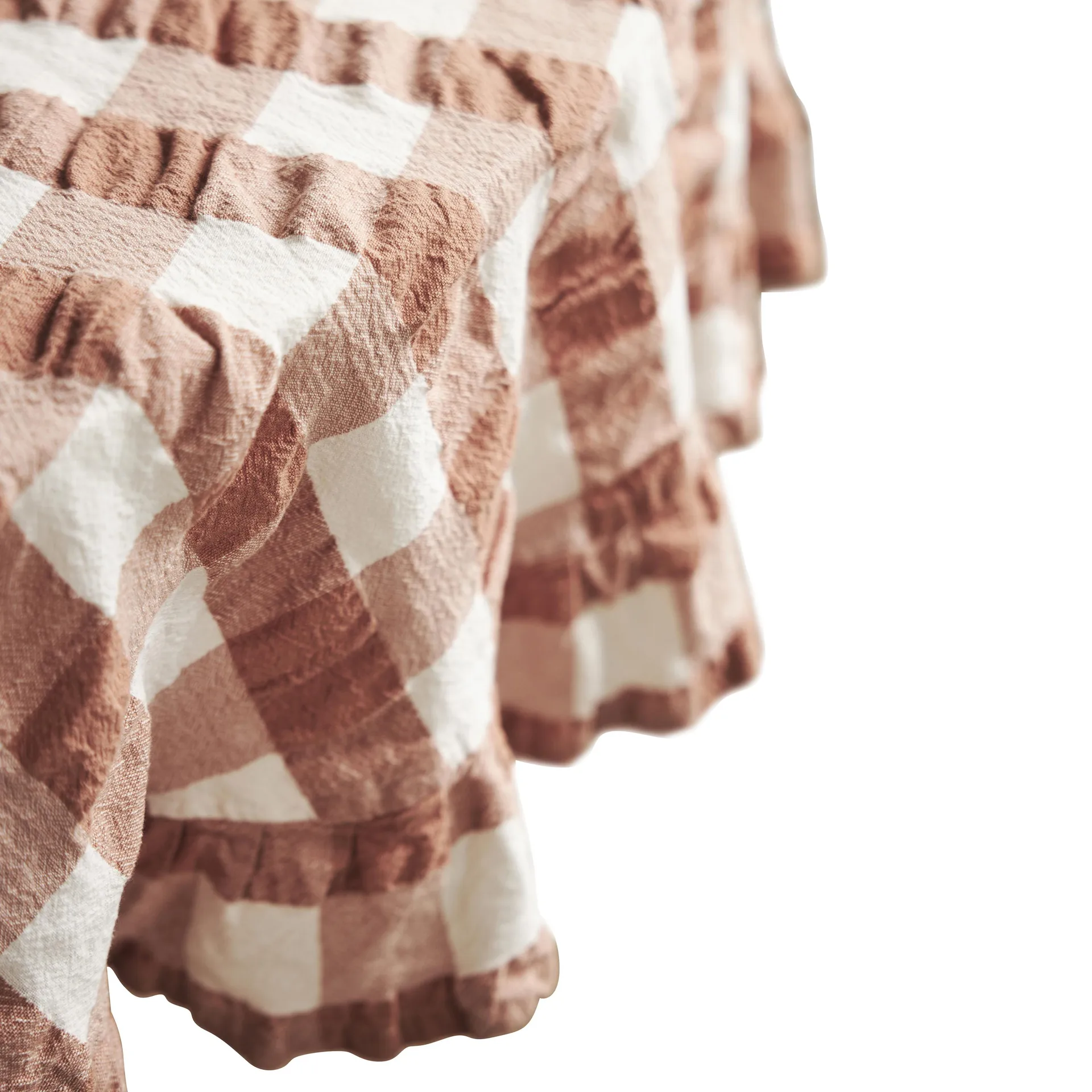 Nappe Kullavik Ø170 cm, Rouille-blanc Boel & Jan