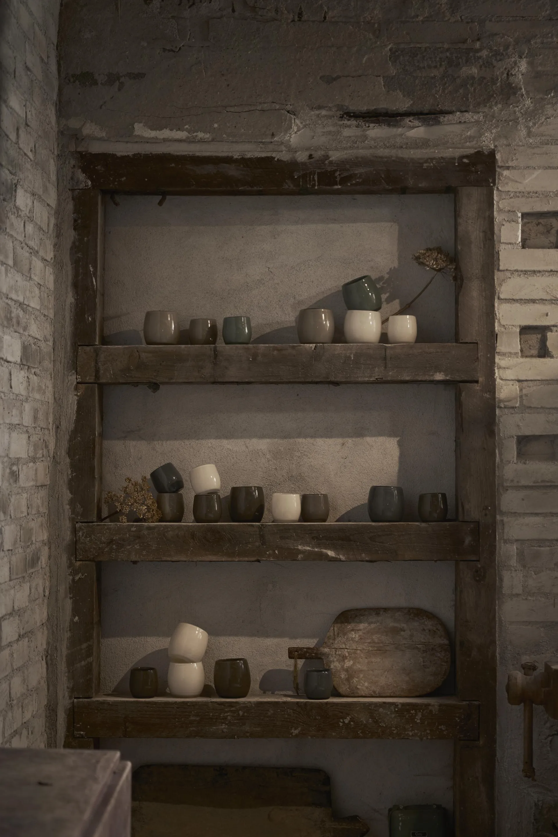 Photophore Goya Ø 10 cm, Marron Boel & Jan