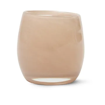 Photophore Goya Ø 8 cm - Abricot - Boel & Jan