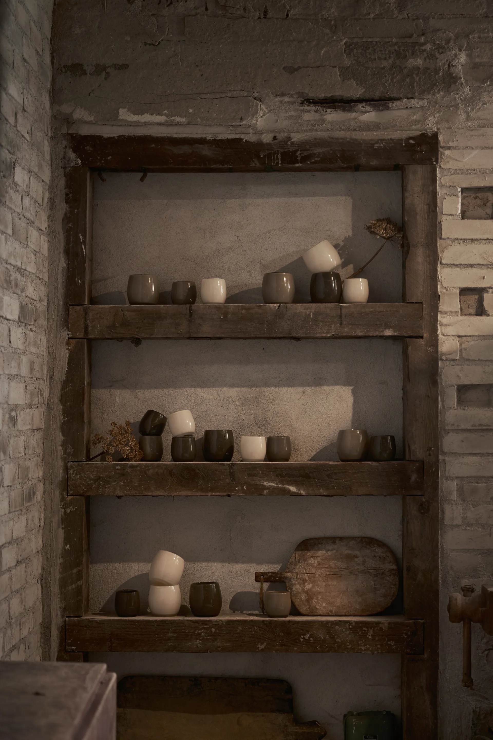 Photophore Goya Ø 8 cm, Blanc Boel & Jan