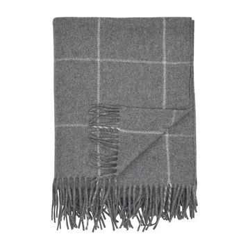Plaid en laine Vilgot 130x170 cm - Gris - Boel & Jan