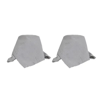 Serviette Billie 40x40 cm, lot de 2 - Violet - Boel & Jan