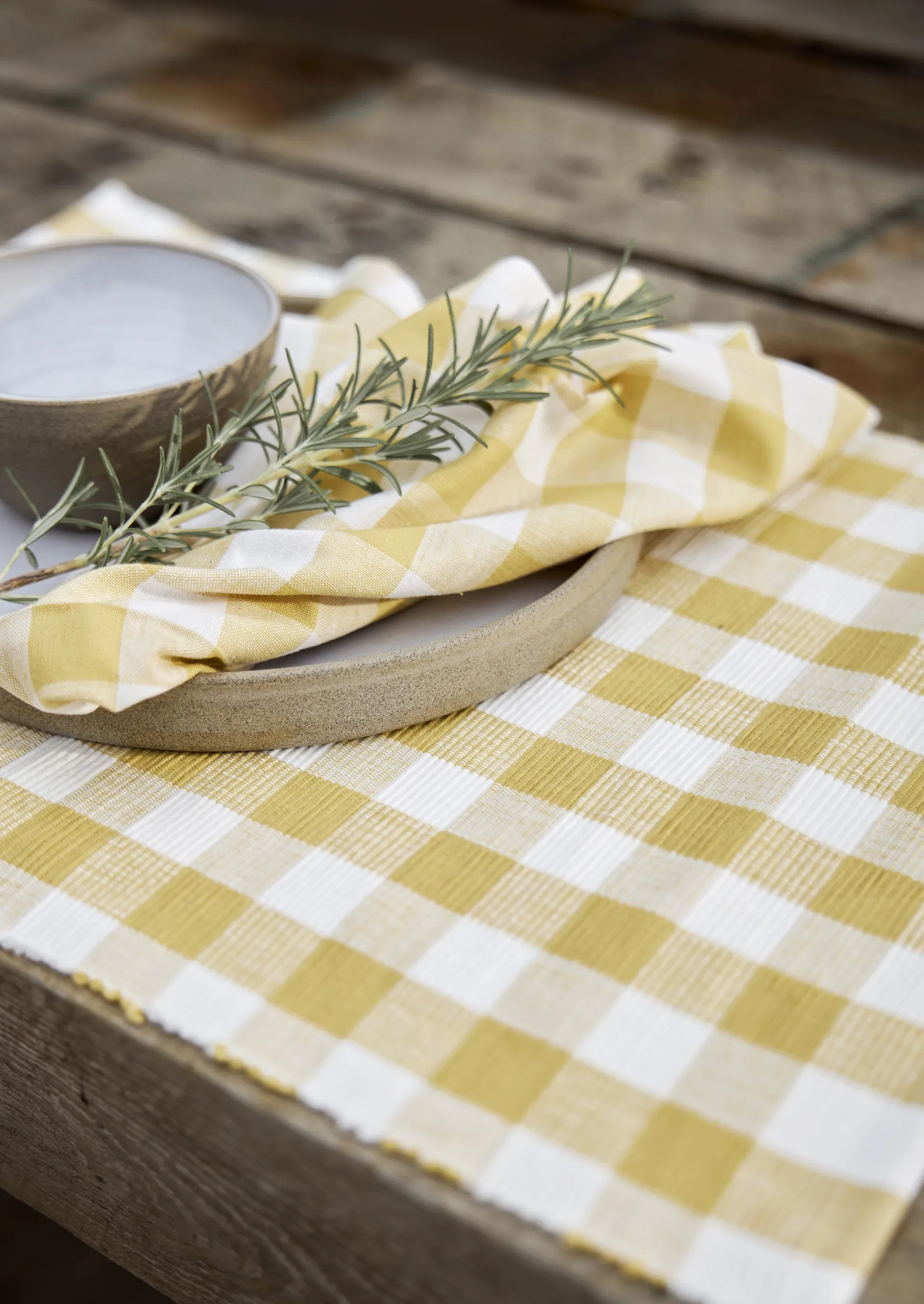 Set de table Grete 35x45 cm, Jaune Boel & Jan