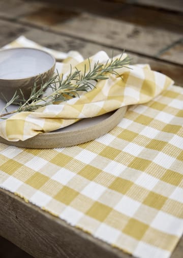 Set de table Grete 35x45 cm - Jaune - Boel & Jan
