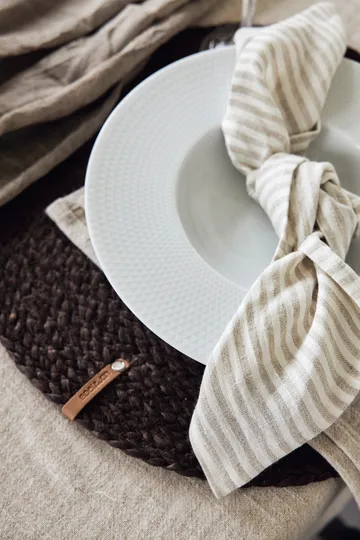 Set de table Merida Ø38 cm - Marron - Boel &amp; Jan