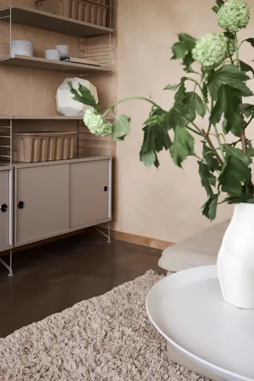 Tapis en coton Noma 70x140 cm - Beige - Boel & Jan