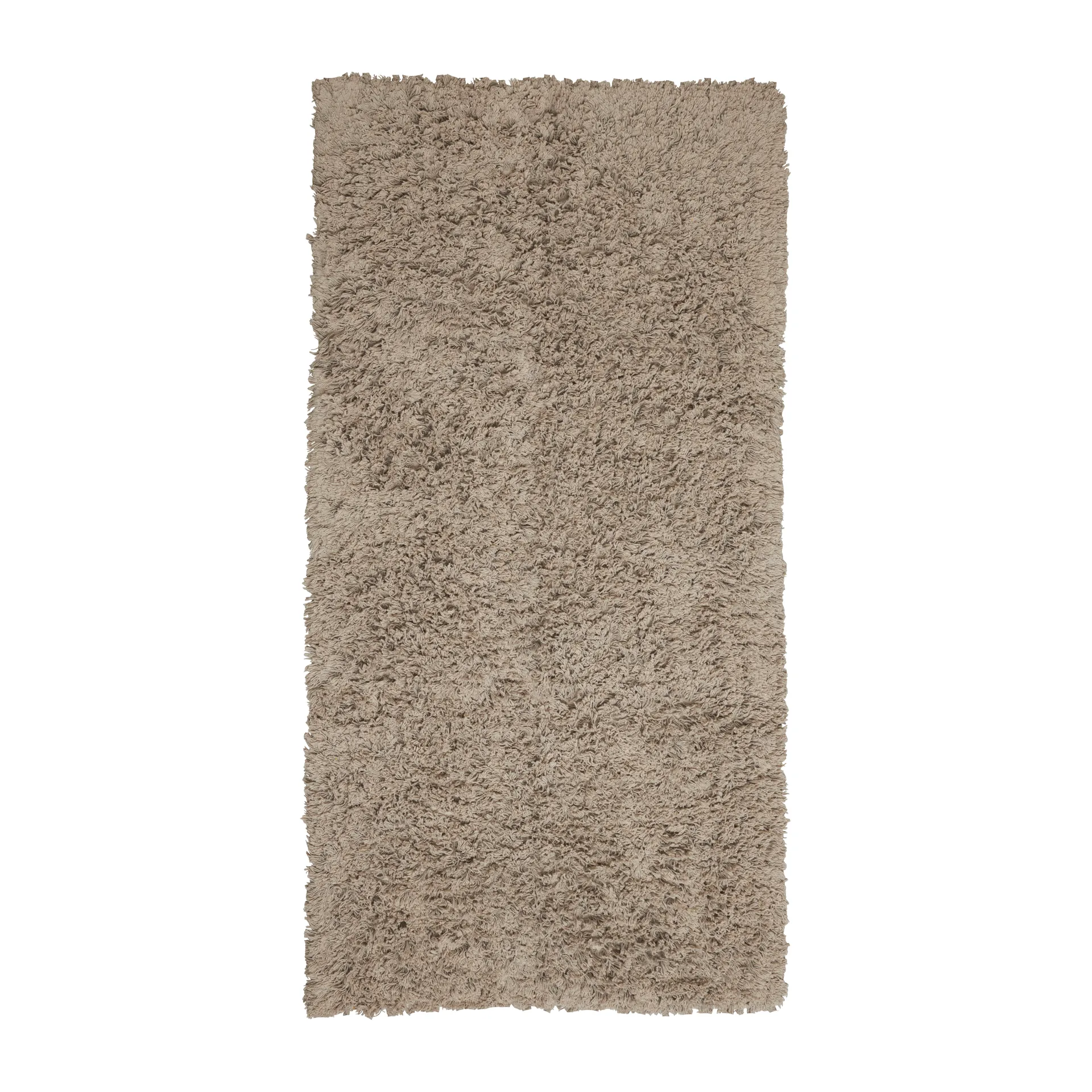 Tapis en coton Noma 70x140 cm, Gris Boel & Jan