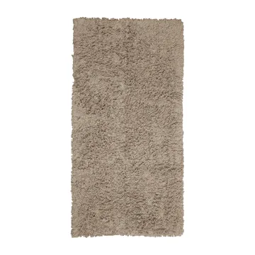 Tapis en coton Noma 70x140 cm - Gris - Boel & Jan