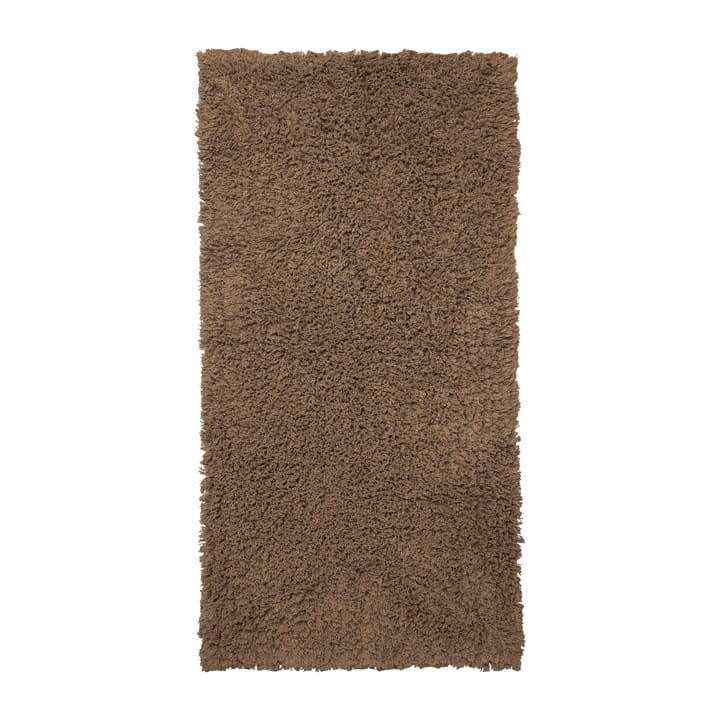 Tapis en coton Noma 70x140 cm - Marron - Boel & Jan