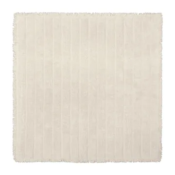 Tapis en coton Zoé 160x160 cm - Blanc cassé - Boel & Jan
