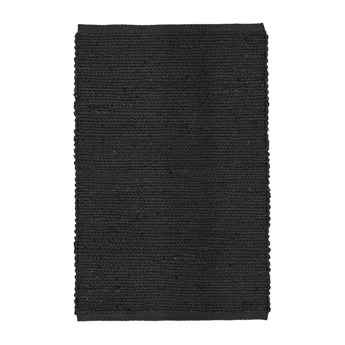 Boel & Jan Tapis en jute Merida noir 60x90 cm | Design Scandinave | Tapis en jute & en fibres naturelles | Noir