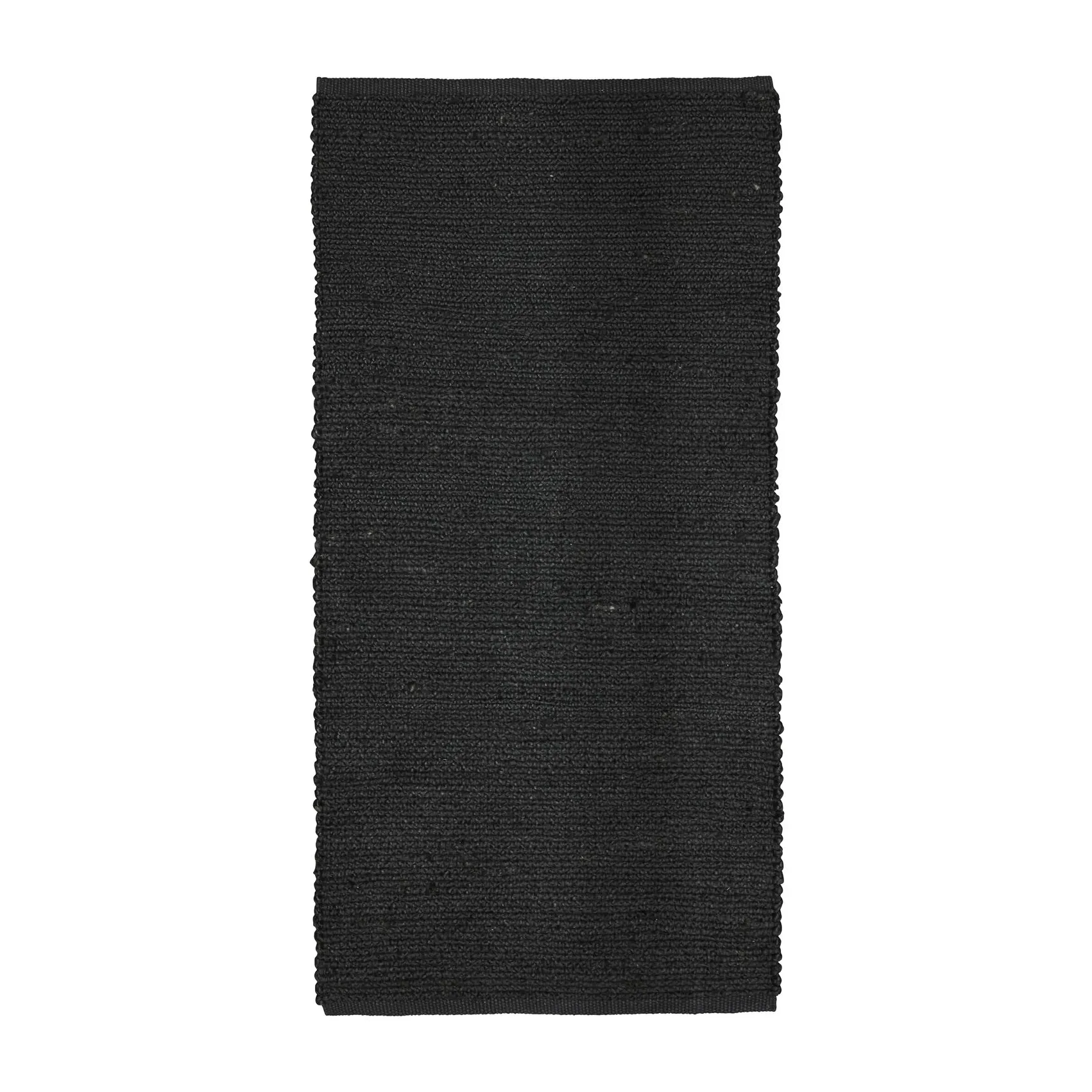 Tapis en jute Merida noir, 70x140 cm Boel & Jan