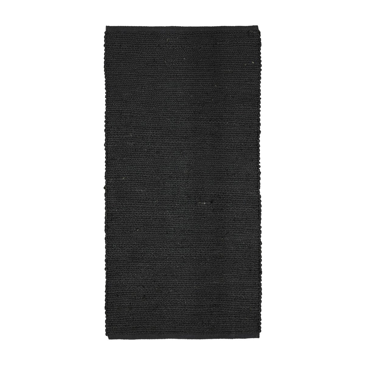 Boel & Jan Tapis en jute Merida noir 70x140 cm | Design Scandinave | Tapis en jute & en fibres naturelles | Noir