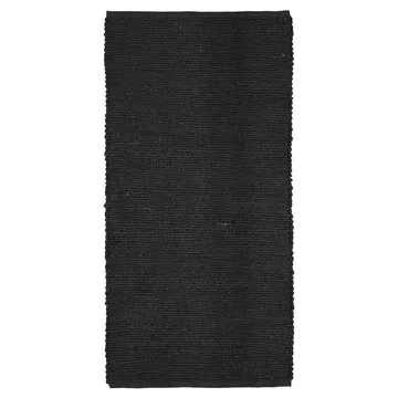 Tapis en jute Merida noir - 70x200 cm - Boel & Jan