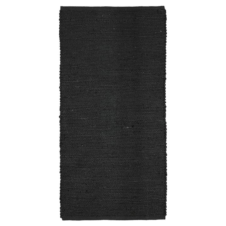 Tapis en jute Merida noir - 70x200 cm - Boel & Jan