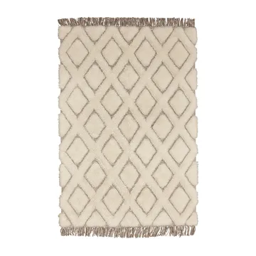 Tapis en laine Molly 200x300 cm - Blanc - Boel & Jan