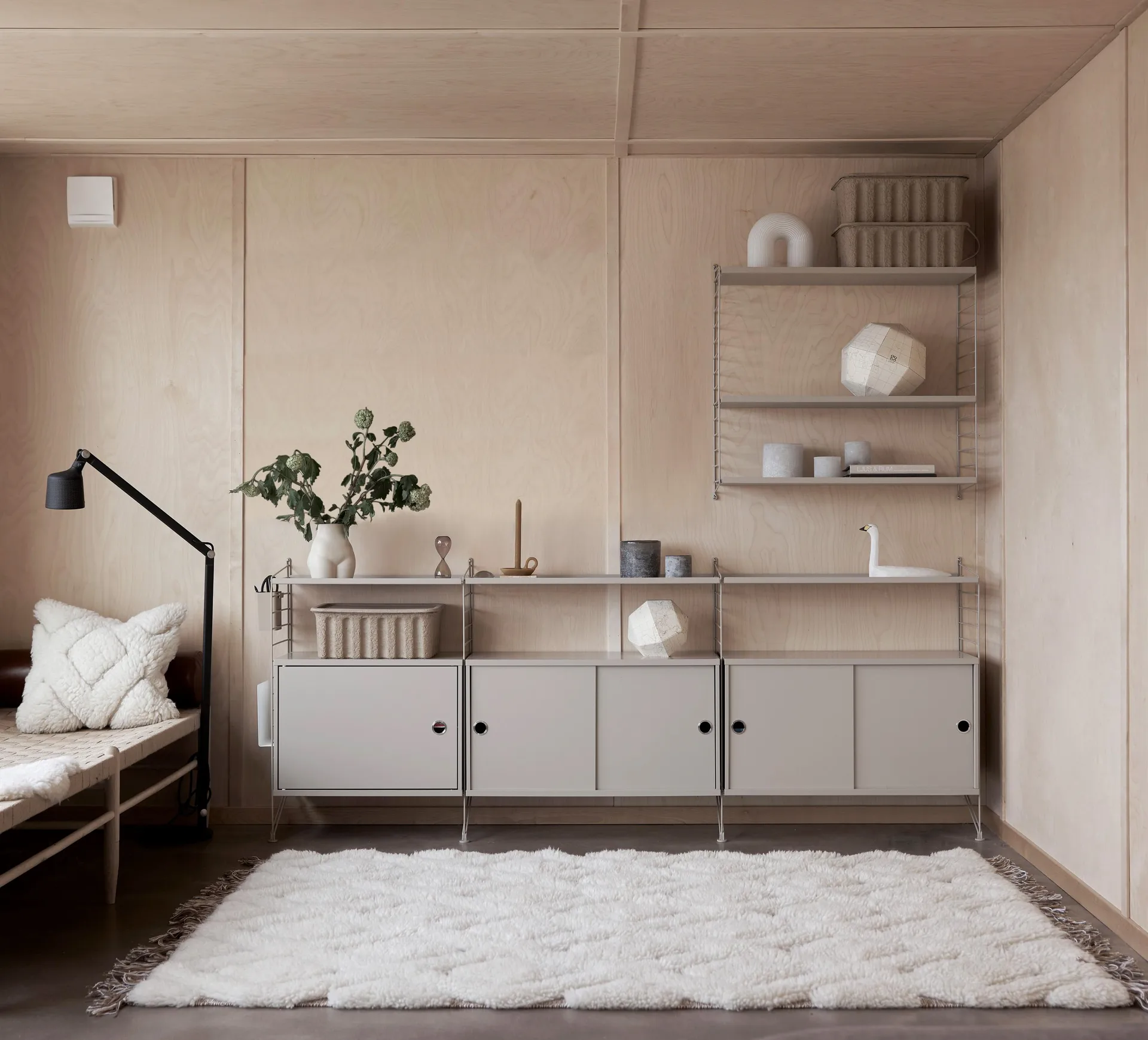 Tapis en laine Molly 200x300 cm, Blanc Boel & Jan