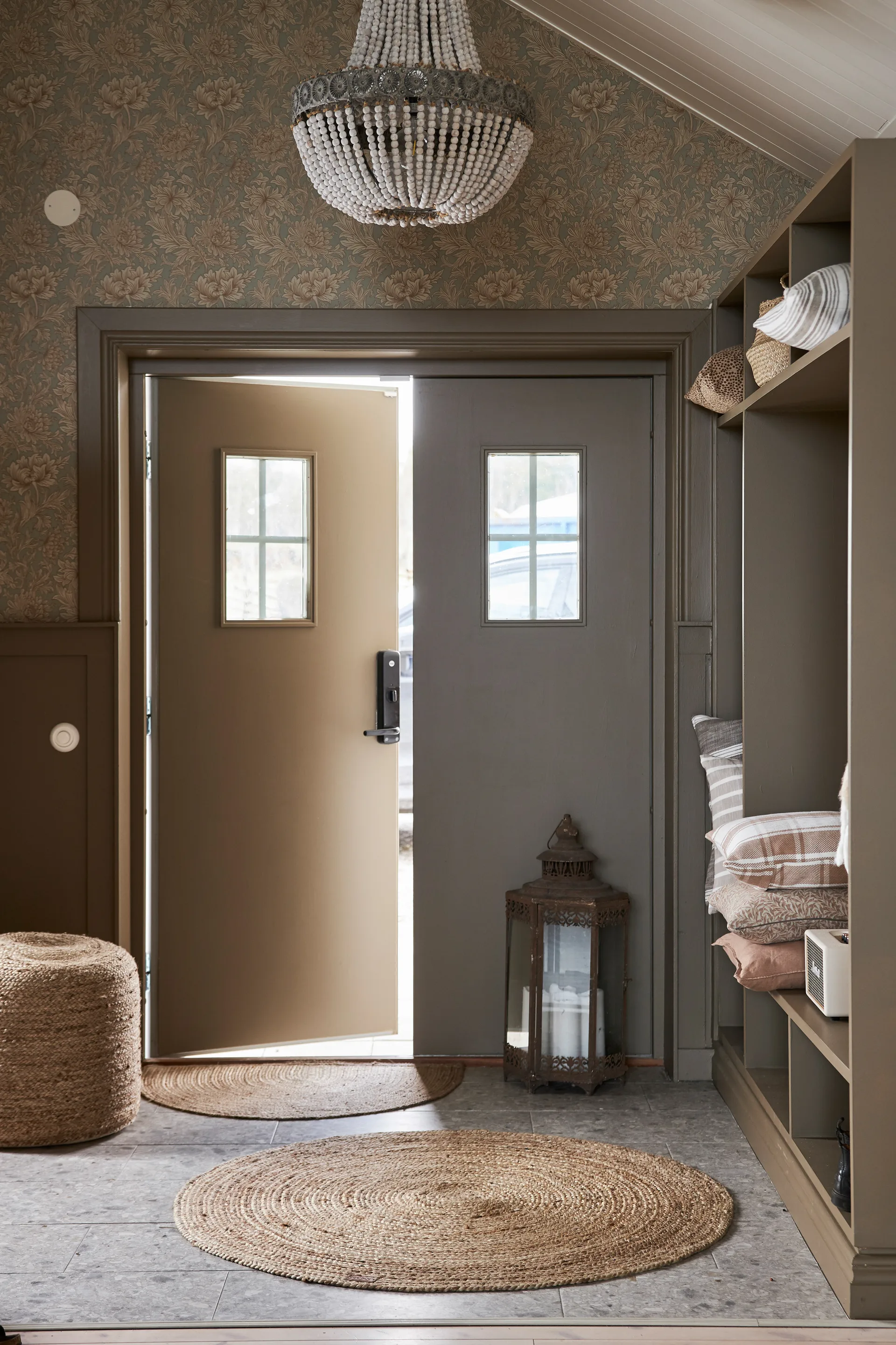 Tapis rond en jute Merida, 120 cm Boel & Jan