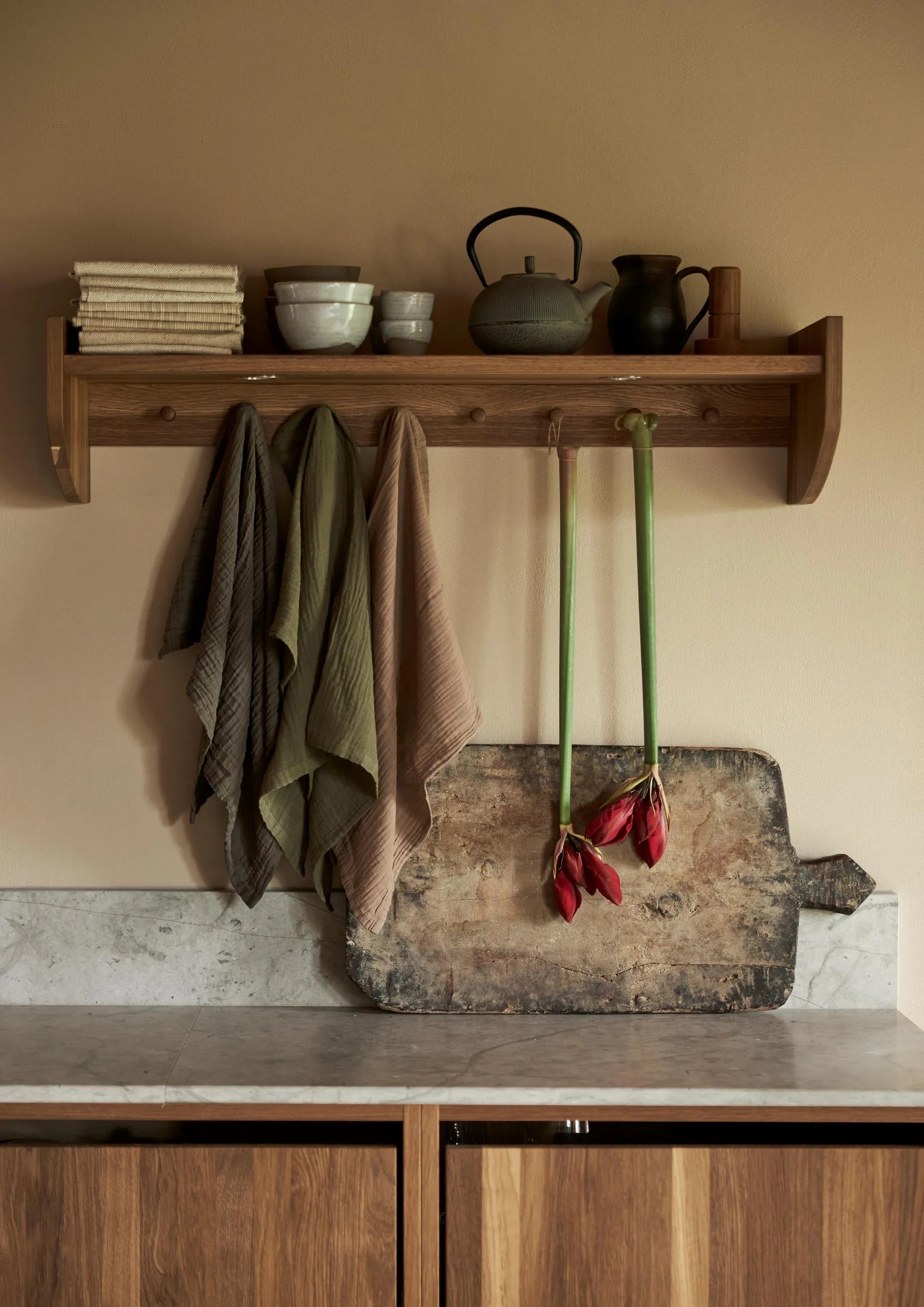 Torchon Astrid 50x70 cm, Vert Boel & Jan