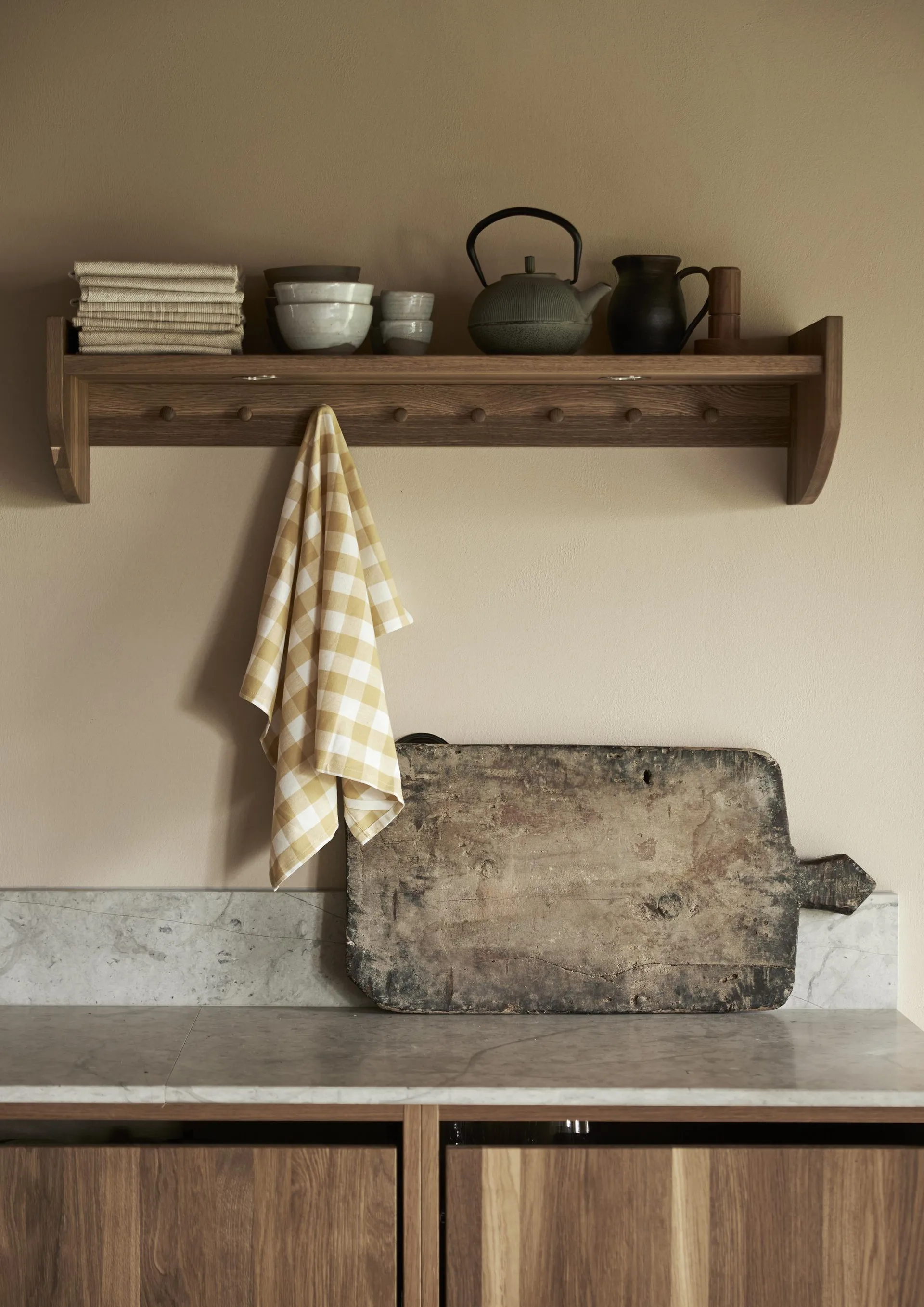 Torchon Grete 50x70 cm, Jaune Boel & Jan