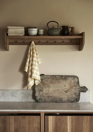 Torchon Grete 50x70 cm - Jaune - Boel & Jan