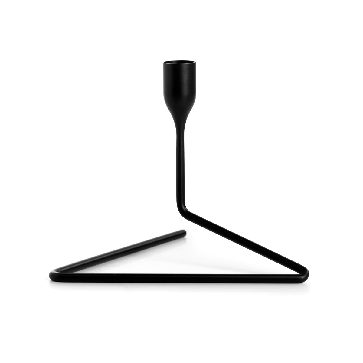 Born In Sweden Bougeoir Puzzle Petit Noir | Design Scandinave | Bougeoirs | Noir