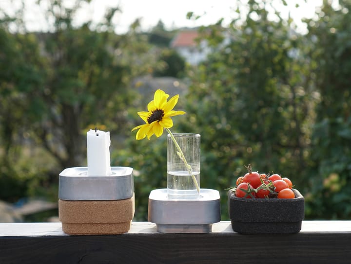 Bougeoir Stumpastaken Ettan, Aluminium Born In Sweden
