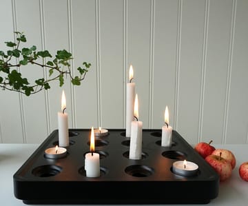 Bougeoir Stumpastaken noir - grand - Born In Sweden